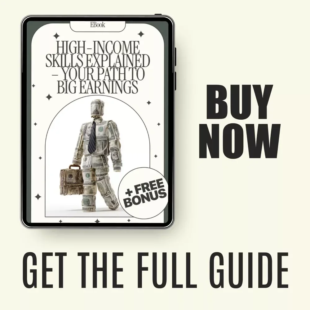 High-Income Skills Explained – Your Path to Big Earnings | What Is a High Income Skill Guide | Digital Download eBook for Career Growth & Online Success