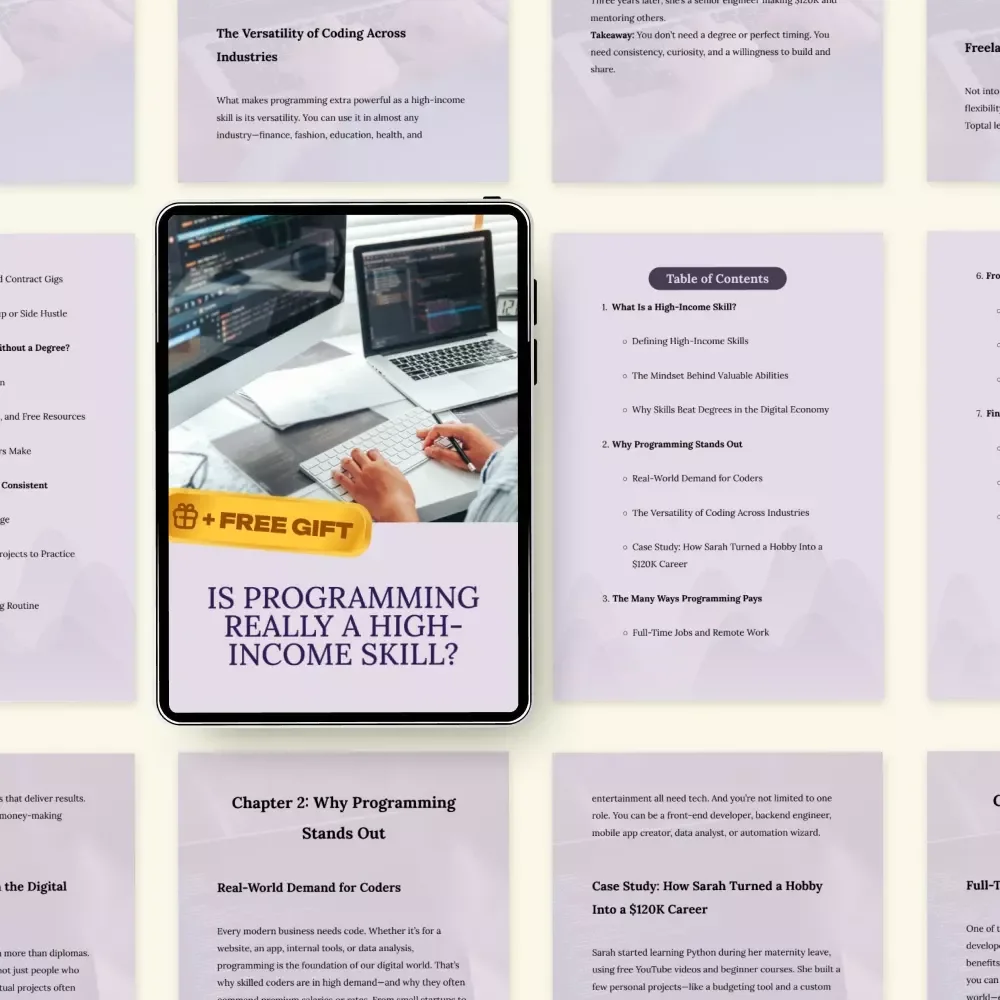 Is Programming Really a High-Income Skill? Discover the Path to a $120K Career