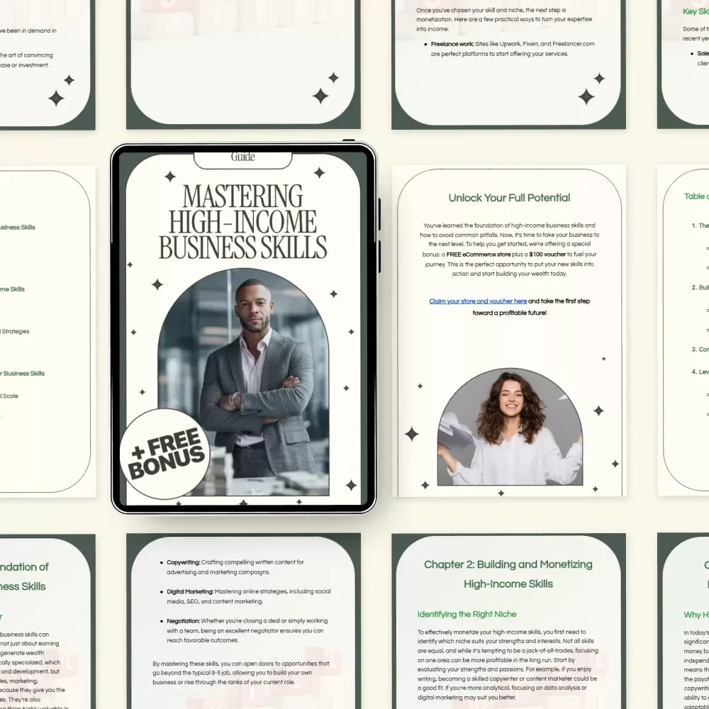 Mastering High-Income Business Skills: Unlock Your Path to Success with Essential Guide