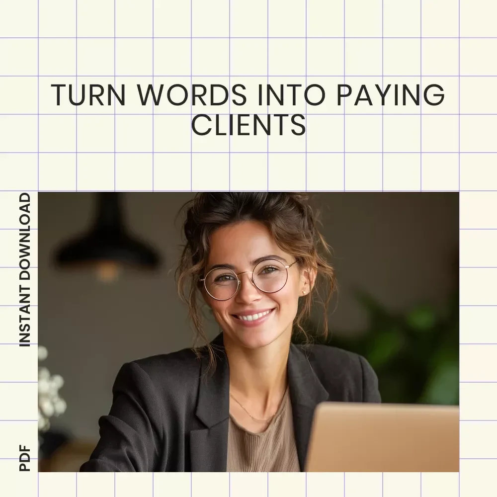Your Copywriting-to-Cash Checklist | Copywriting High Income Skill Step-by-Step Action Plan for Freelancers & Side Hustlers | Digital Download
