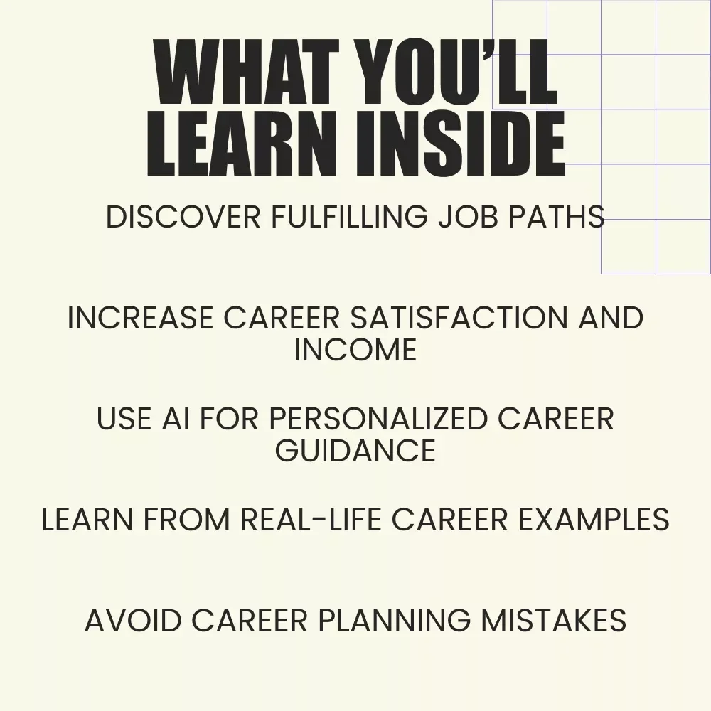 Enjoyable High Paying Careers Guide: Discover Lucrative Jobs You Love | Digital Download