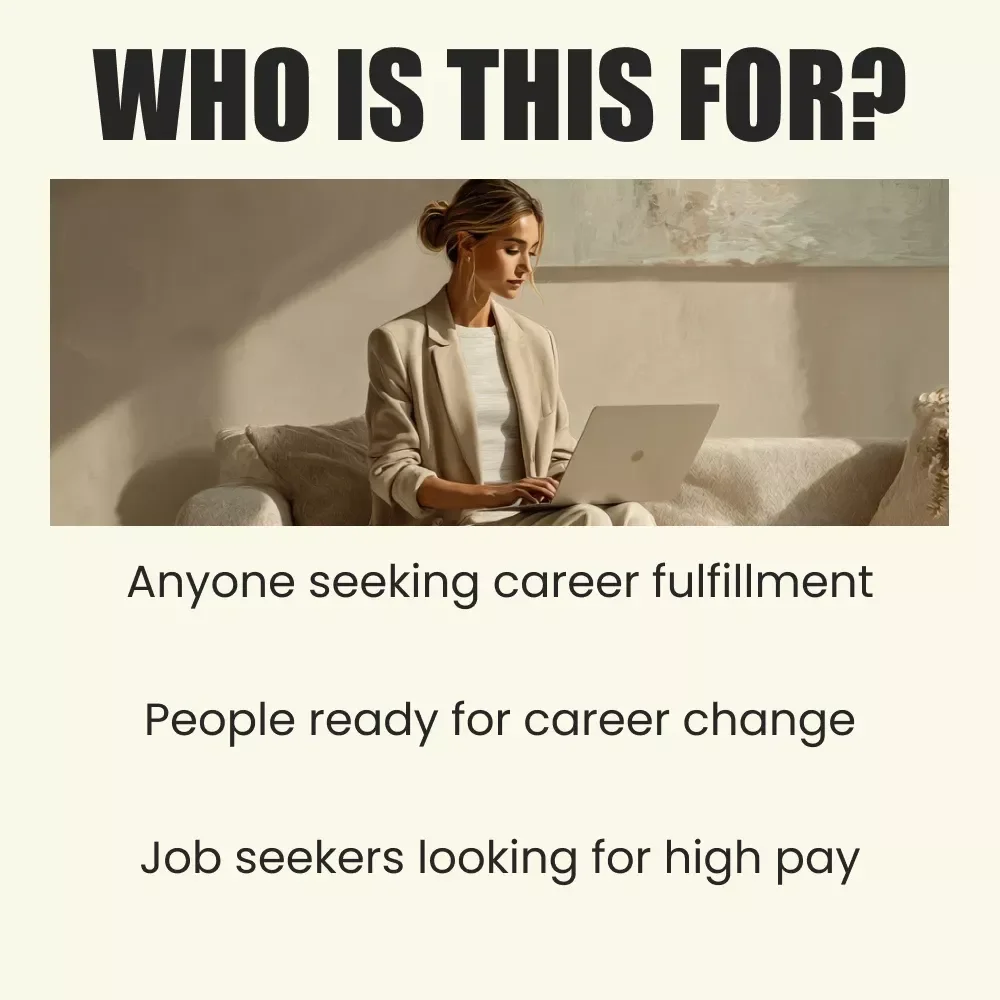 Enjoyable High Paying Careers Guide: Discover Lucrative Jobs You Love | Digital Download