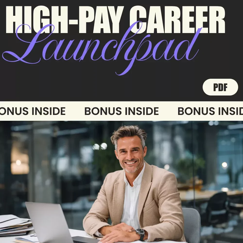 High-Pay Career Launchpad Checklist | Best Salary Career Planner, High-Paying Career Guide, Career Growth & Income Strategy Digital Download