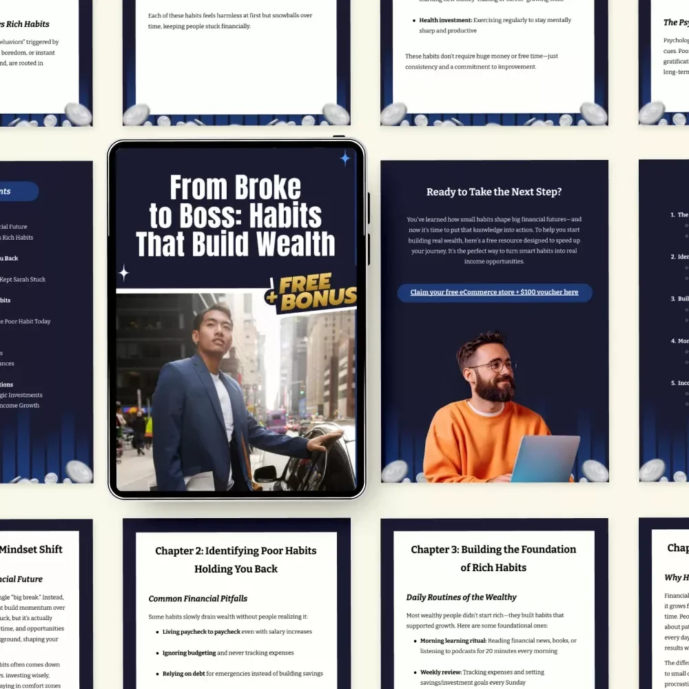 From Broke to Boss: Habits That Build Wealth – Unlock Your Path to Financial Freedom