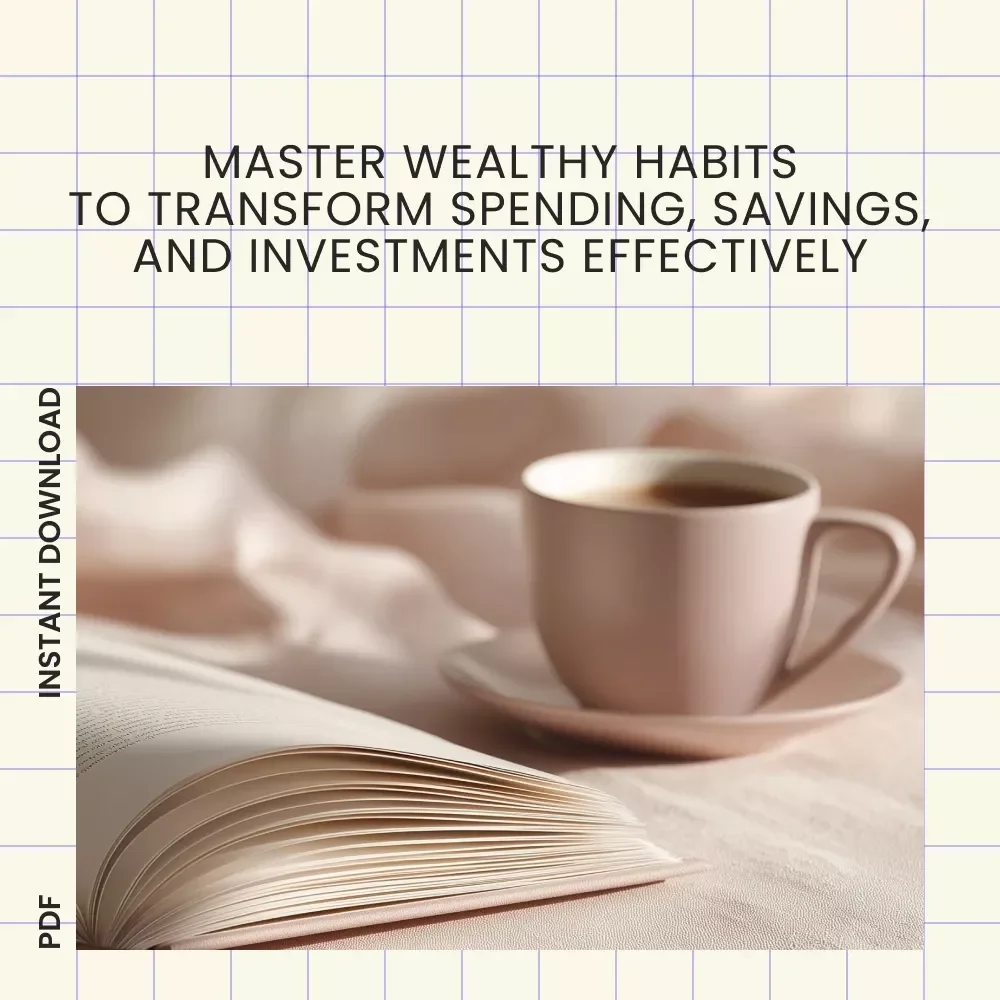 Wealthy Habits Action Checklist - Transform Your Spending Habits and Build Wealth