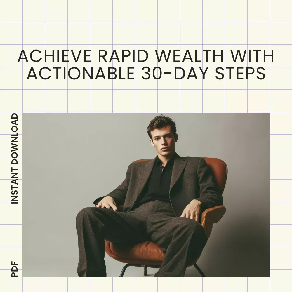 How to Make a Million Dollars in 30 Days: The Ultimate Digital Guide for Rapid Wealth Creation