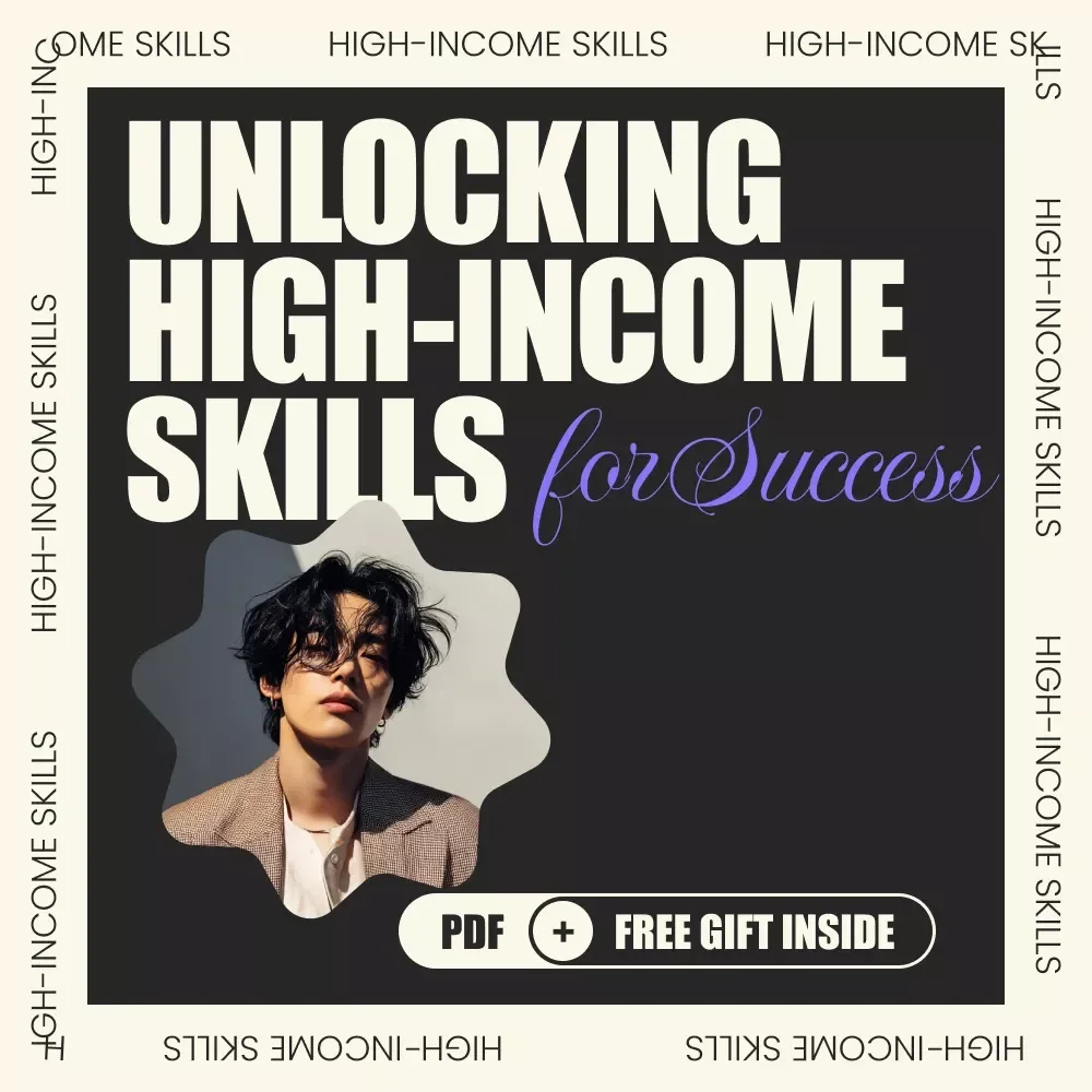 Unlocking High-Income Skills for Success – Practical Guide to Develop High Income Skills, Build Financial Freedom & Create a Profitable Career or Online Business