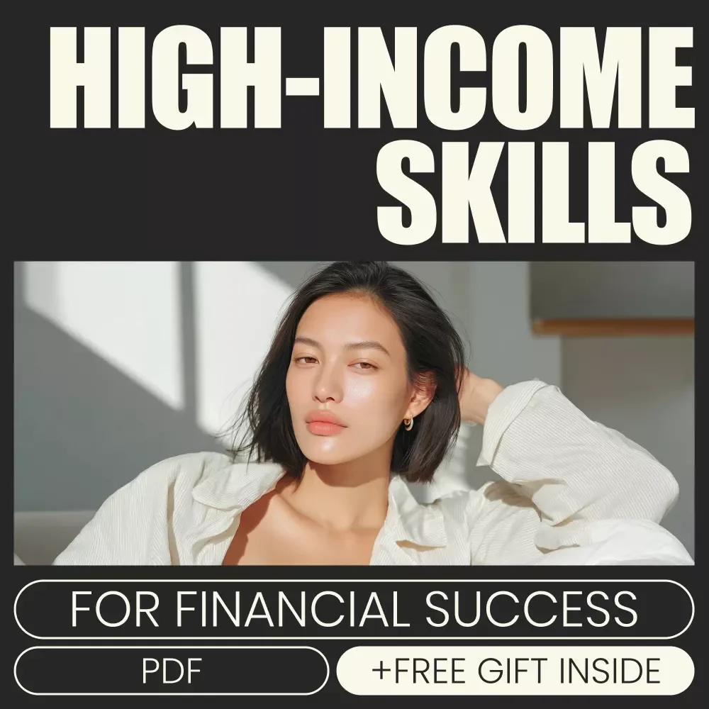 Mastering High-Income Skills for Financial Success | 5 high income skills Guide for Copywriting, Digital Marketing & Sales Success | Digital Download