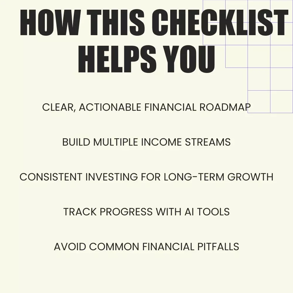 The Get-Rich-in-America Action Checklist – How to Build Wealth and Achieve Financial Freedom