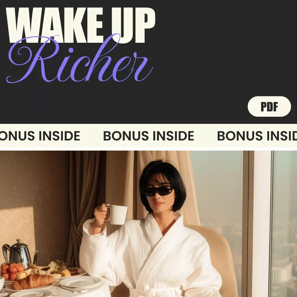 Wake Up Richer: The Ultimate Morning Habits of Rich People Guide to Start Your Day with Wealth-Building Success