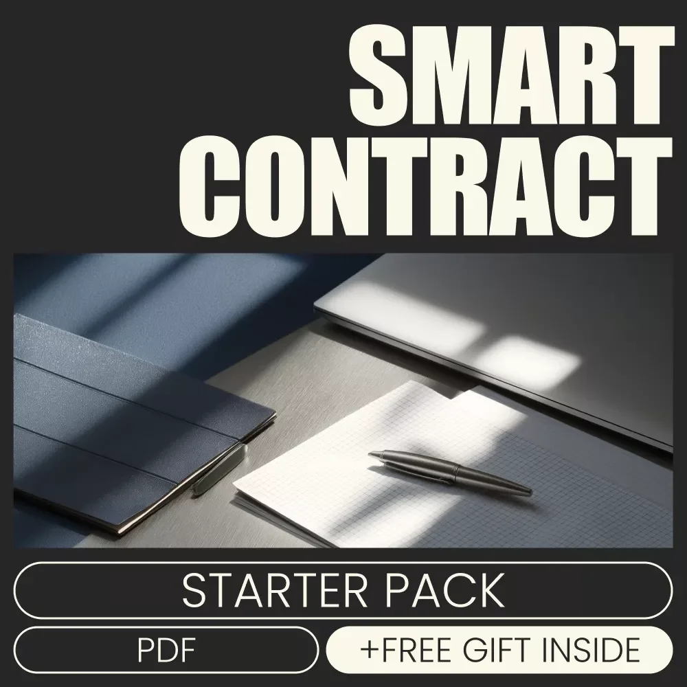 Smart Contract Starter Pack – Smart contracts explained Checklist for Blockchain Beginners, Web3 Builders & Solidity Learners