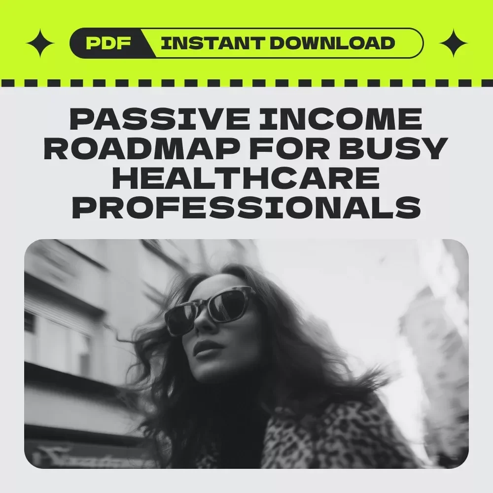 Your Healthcare Pro’s Ultimate Passive Income Checklist | Passive income for healthcare professionals Digital Download | Financial Freedom Planner for Nurses, Doctors & Medical Providers