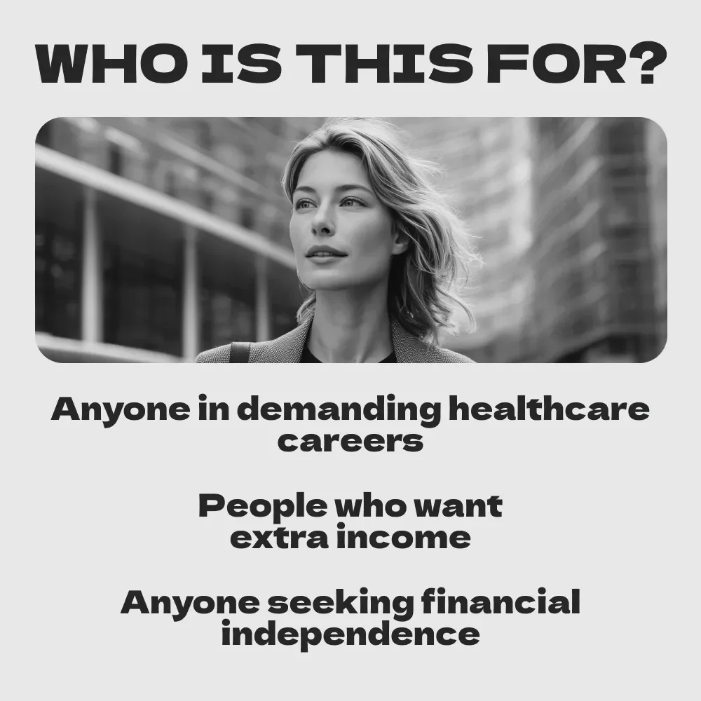 Your Healthcare Pro’s Ultimate Passive Income Checklist | Passive income for healthcare professionals Digital Download | Financial Freedom Planner for Nurses, Doctors & Medical Providers