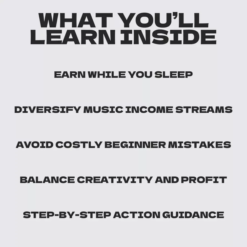 Play. Perform. Prosper. – A Practical Guide to Passive Income for Musicians and Performers | Digital Download eBook for Creative Artists