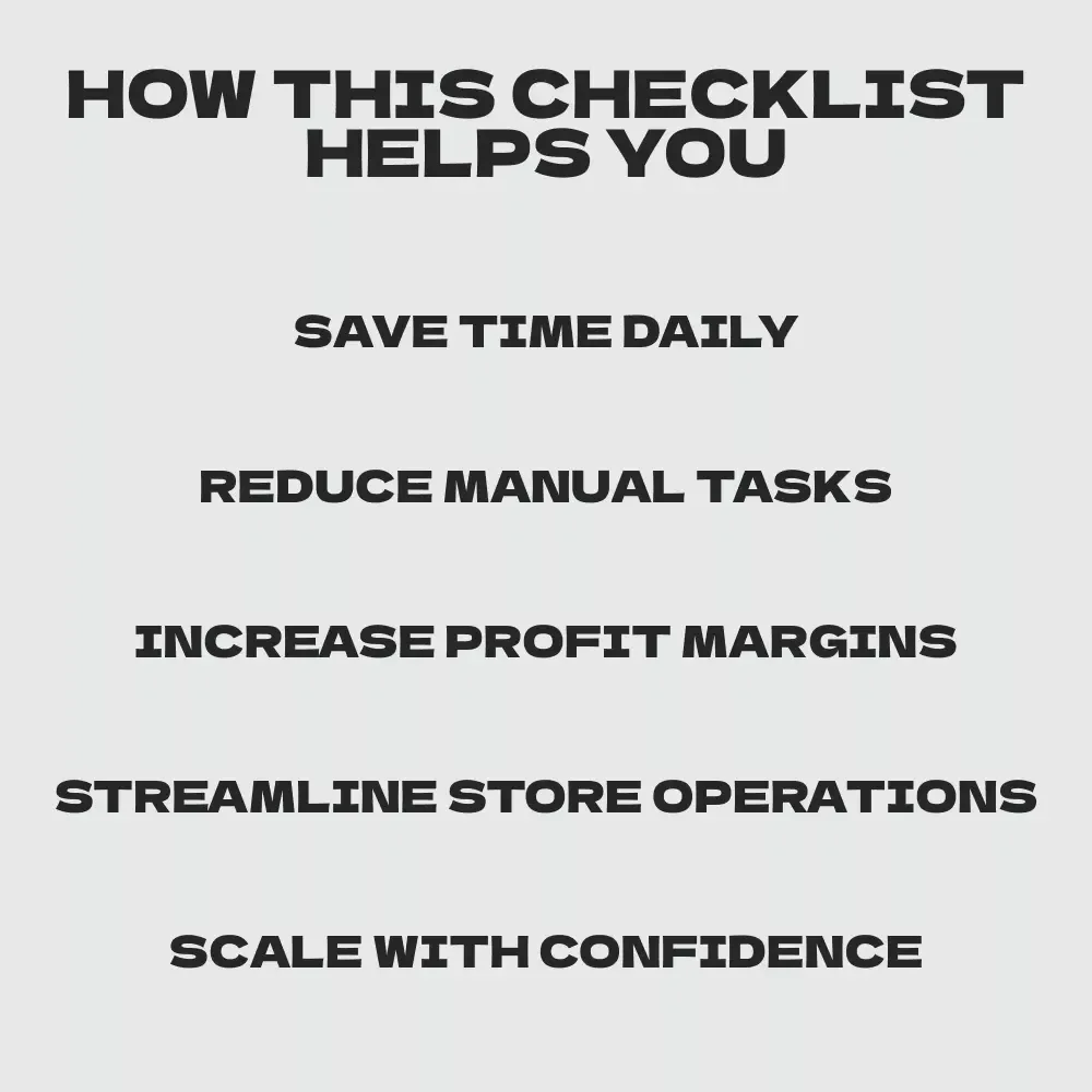 Your Automated Dropshipping Success Checklist – Step-by-Step Guide to Automated Dropshipping Store Income & Passive eCommerce Automation