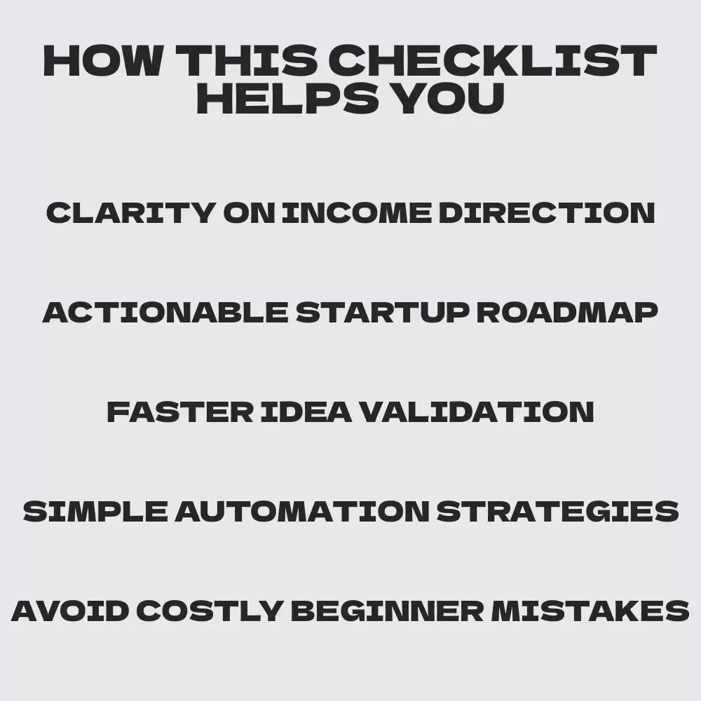 The Developer's Quick-Start Checklist to Passive Income Freedom – Passive Income for Software Developers Digital Download