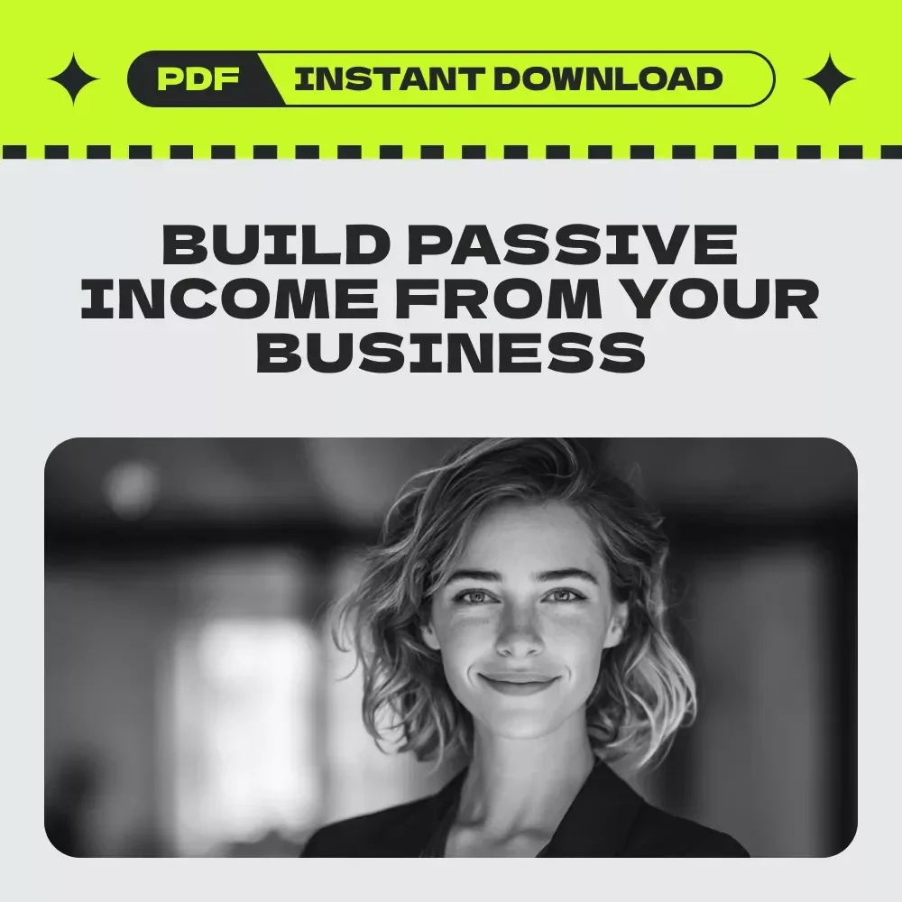 The Local Business Owner’s Quick-Start Checklist to Passive Income Success – Passive income for local business owners Digital Download Guide