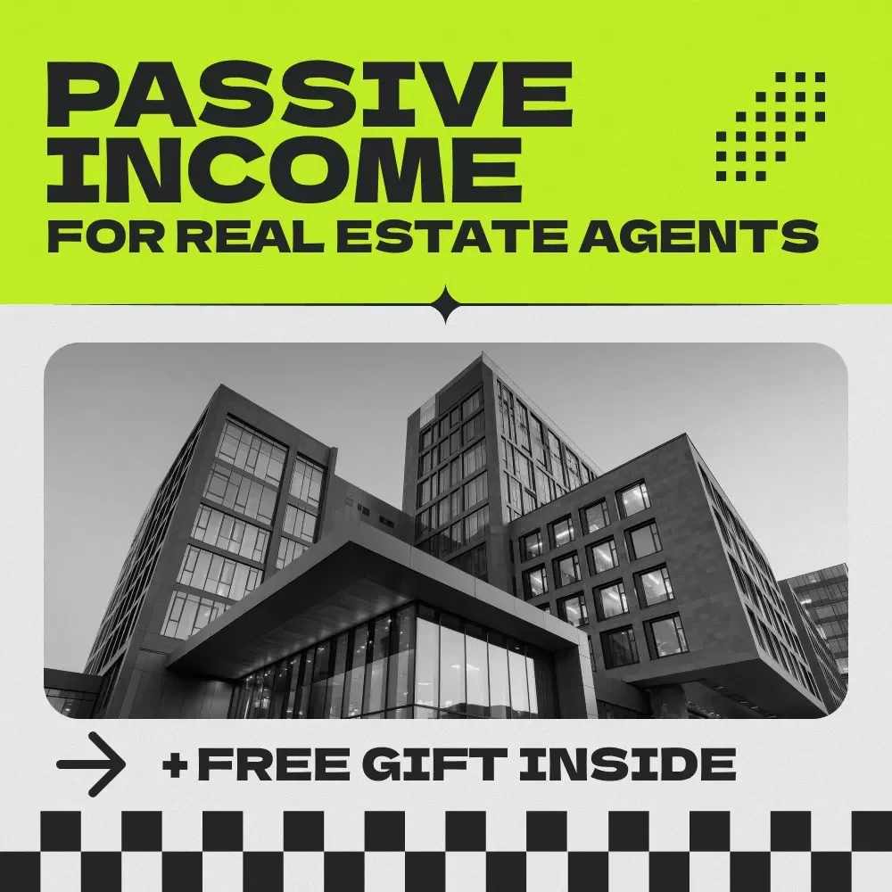 Your Passive Income Game Plan for Real Estate Agents – Passive Income Streams for Real Estate Agents Checklist, Digital Download Business Builder
