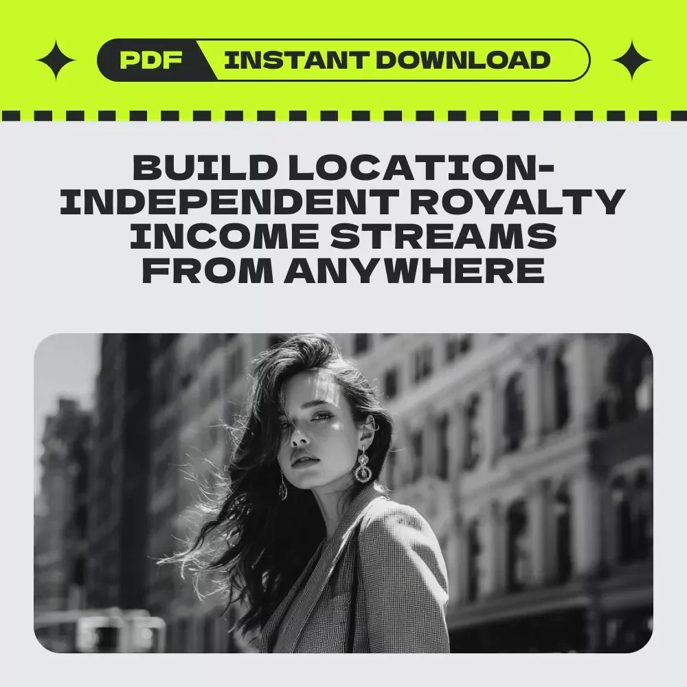 Royalty Riches Without Borders: The Ultimate Guide to Location-Independent Royalty Streams for Passive Income & Digital Freedom