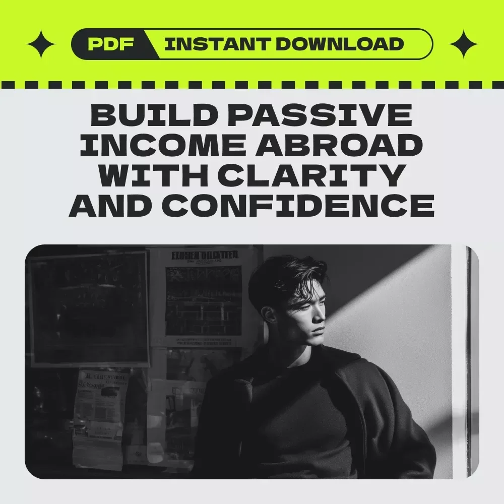 Your Expat Passive Income Kickstart Checklist – Passive Income with expat-friendly investments Digital Download Guide for Location-Independent Wealth