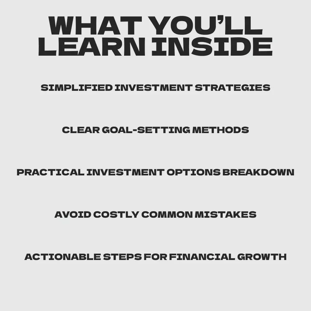 Investing Made Simple: Your Essential Guide to Learning How to Invest Like a Pro