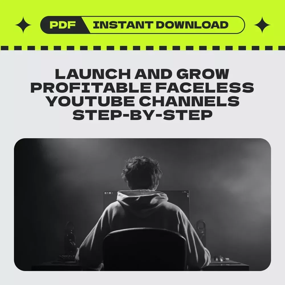 Faceless YouTube Success Checklist – YouTube Faceless Channel Passive Income Step-by-Step Guide for Beginners
