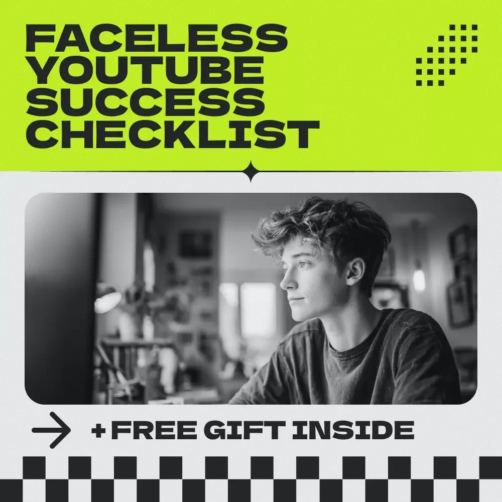 Faceless YouTube Success Checklist – YouTube Faceless Channel Passive Income Step-by-Step Guide for Beginners