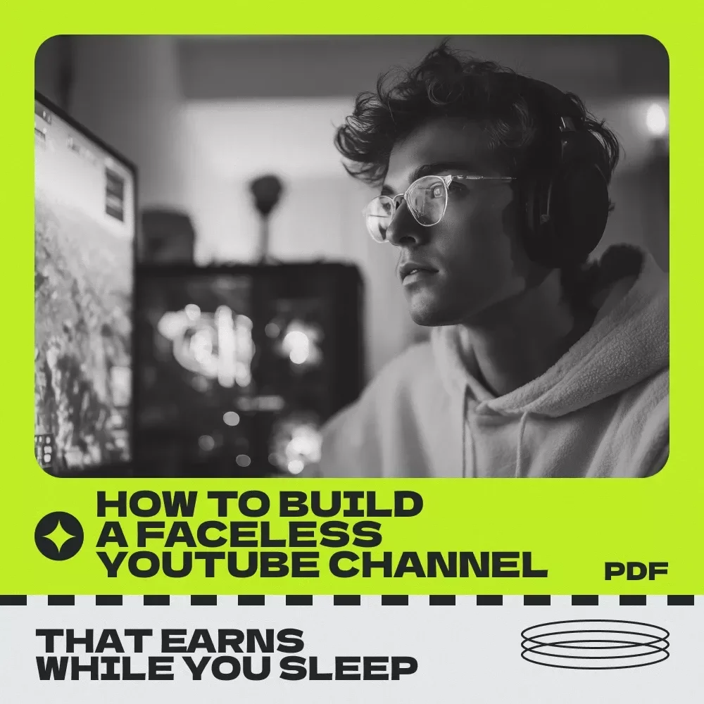 How to Build a Faceless YouTube Channel That Earns While You Sleep – YouTube Faceless Channel Passive Income Guide for Beginners & Side Hustlers