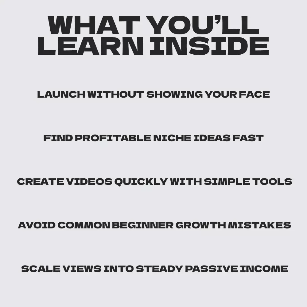 How to Build a Faceless YouTube Channel That Earns While You Sleep – YouTube Faceless Channel Passive Income Guide for Beginners & Side Hustlers