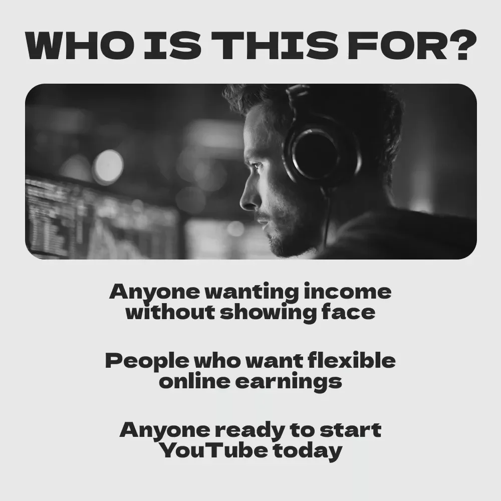 How to Build a Faceless YouTube Channel That Earns While You Sleep – YouTube Faceless Channel Passive Income Guide for Beginners & Side Hustlers
