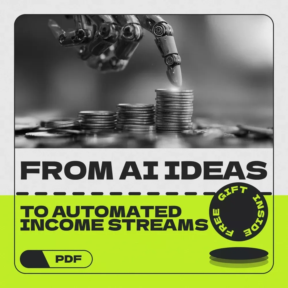 From AI Ideas to Automated Income Streams | AI Content Monetization for Passive Income eBook Guide | Build, Scale & Automate Online Revenue