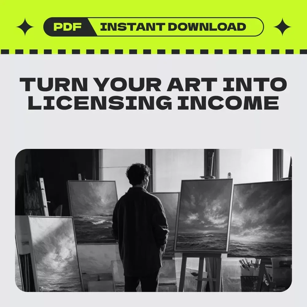 Art That Pays: eBook Guide for Artists Building Passive Income through Licensing | Complete Art Licensing Blueprint, Royalties, Contracts & Case Studies