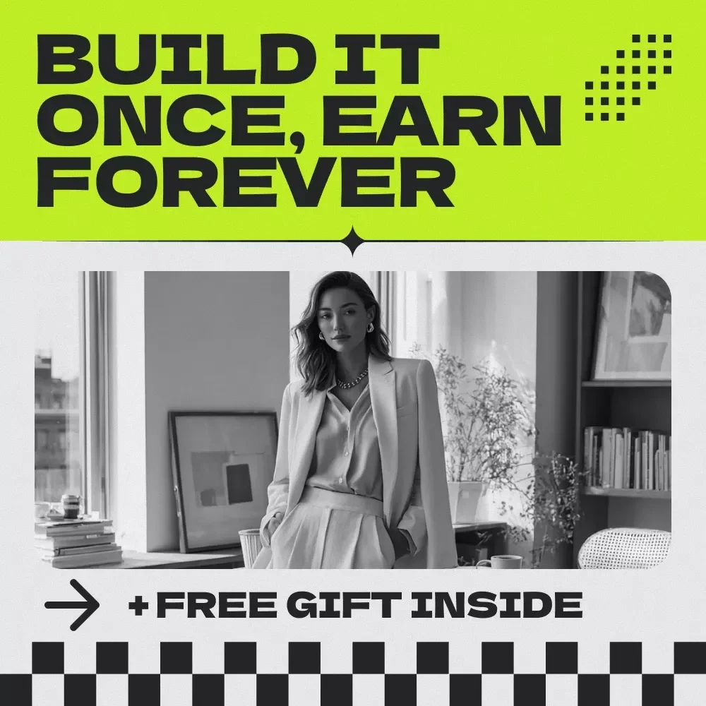 Build It Once, Earn Forever: The Ultimate Guide to Creating Self-Sustaining Online Assets