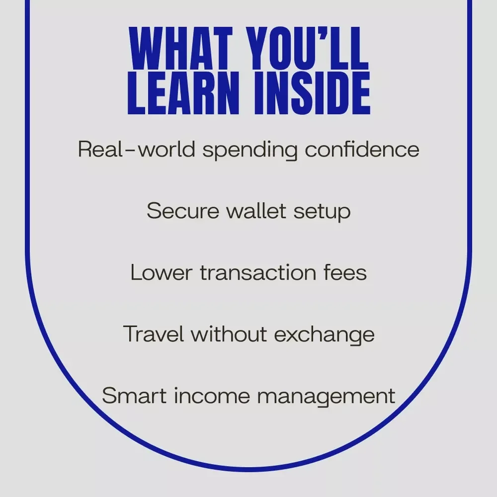 A Practical Guide to Using Cryptocurrency in Everyday Life – Complete eBook for Using cryptocurrency in everyday life, Spending, Traveling & Getting Paid with Crypto
