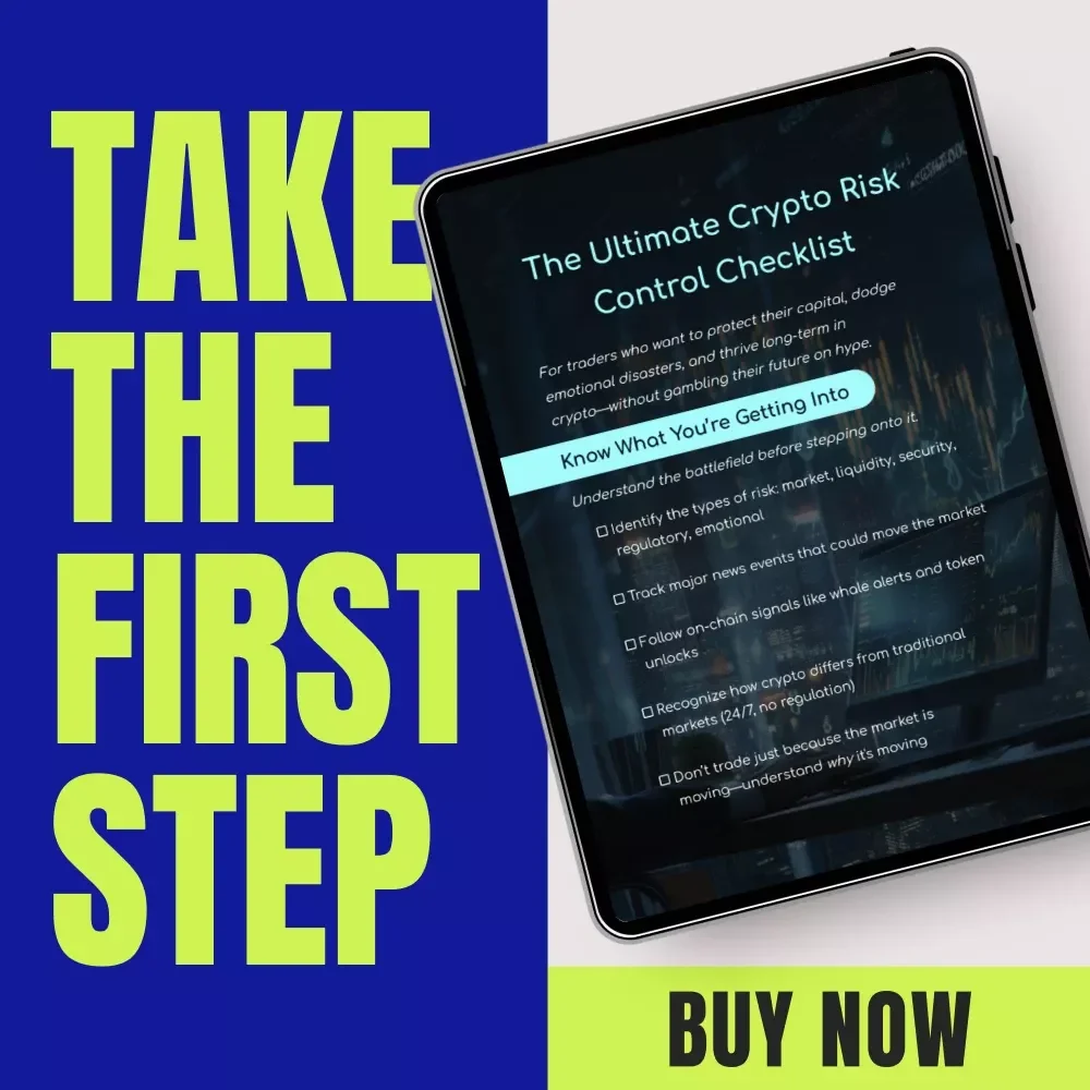 The Ultimate Crypto Risk Control Checklist – Risk management in crypto trading Digital Download, Printable Trader Planner, Capital Protection Guide