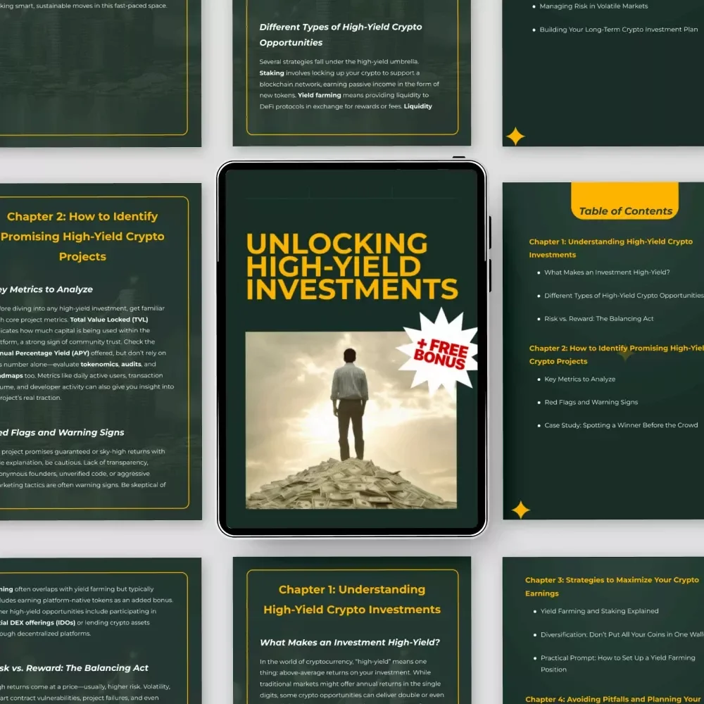 Unlocking High-Yield Crypto Investments: The Ultimate Guide to Maximizing Your Crypto Profits