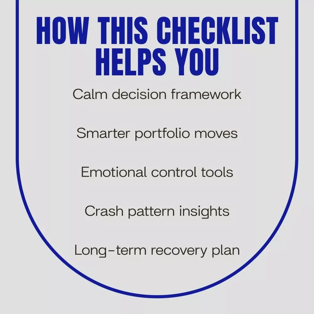 Your Crypto Crash Survival Kit – Crypto Market Crash Survival Checklist for Smart Investors, Calm Decisions & Long-Term Recovery