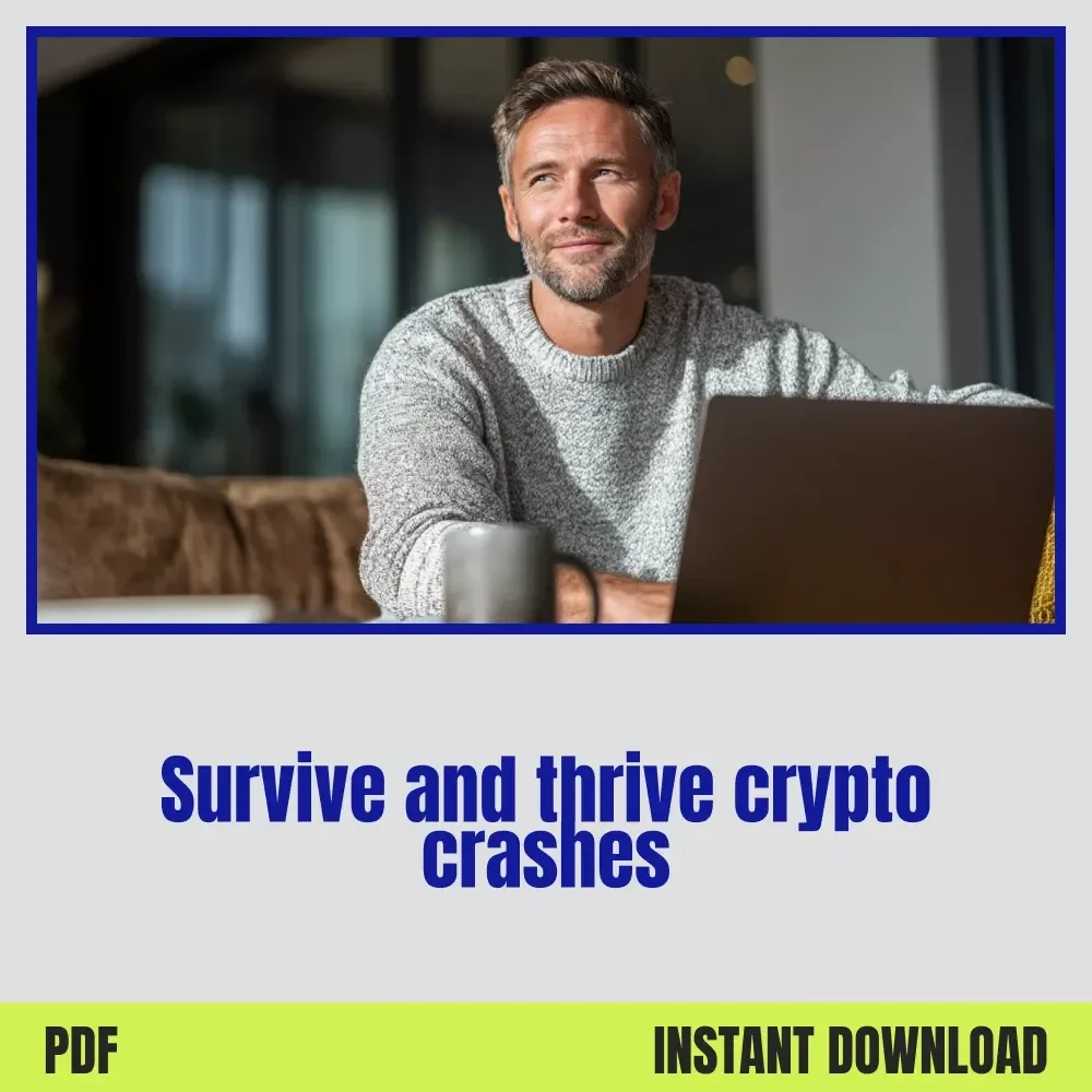 Your Crypto Crash Survival Kit – Crypto Market Crash Survival Checklist for Smart Investors, Calm Decisions & Long-Term Recovery
