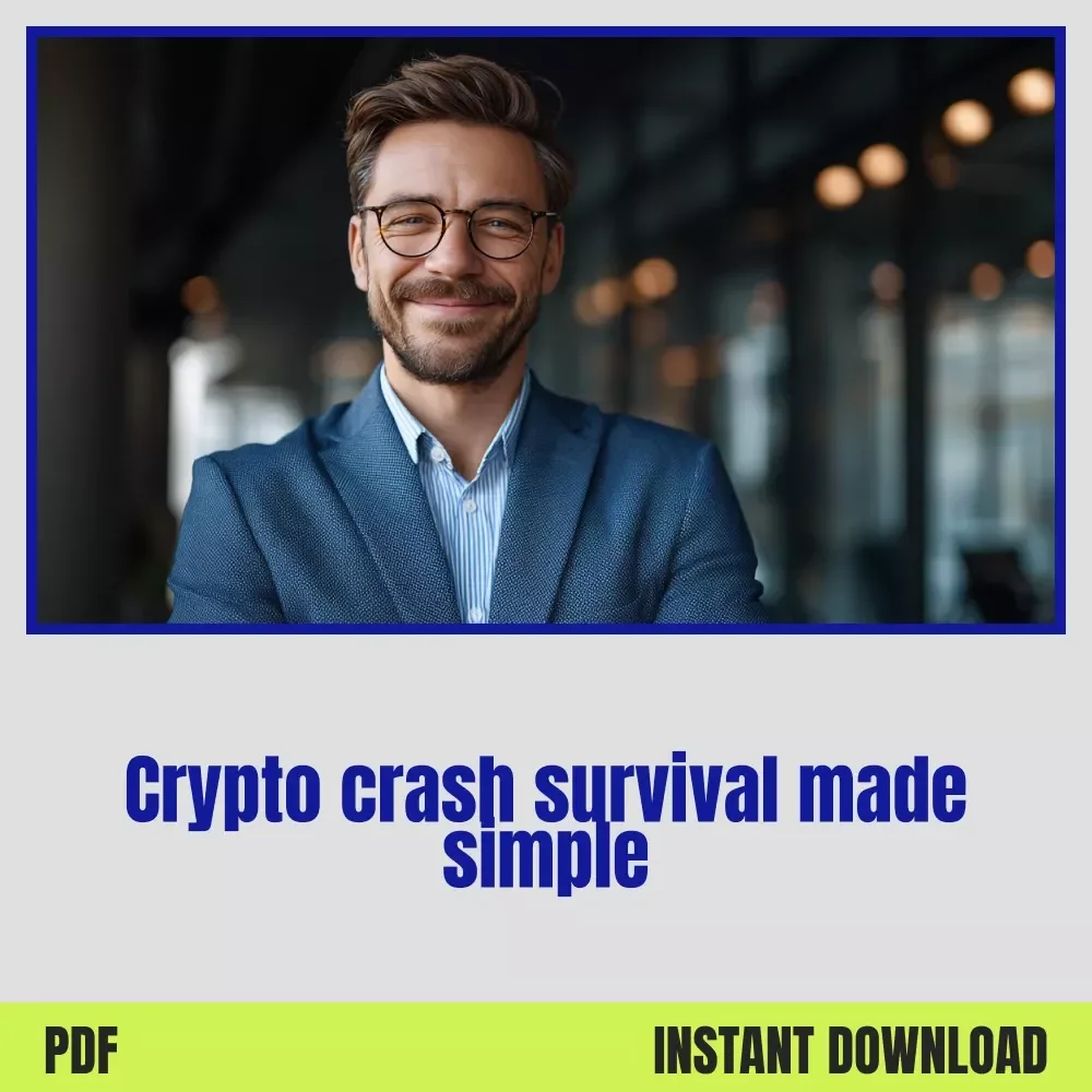 Survive the Crypto Crash and Thrive Again – Crypto Market Crash Survival eBook Guide for Smart Investors, Panic-Proof Strategy & Recovery Plan