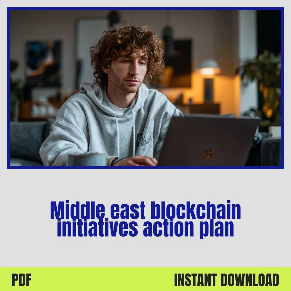 The Blockchain Breakthrough Checklist | Middle East Blockchain Initiatives Action Plan | Digital Download for UAE & Saudi Vision 2030 Opportunities