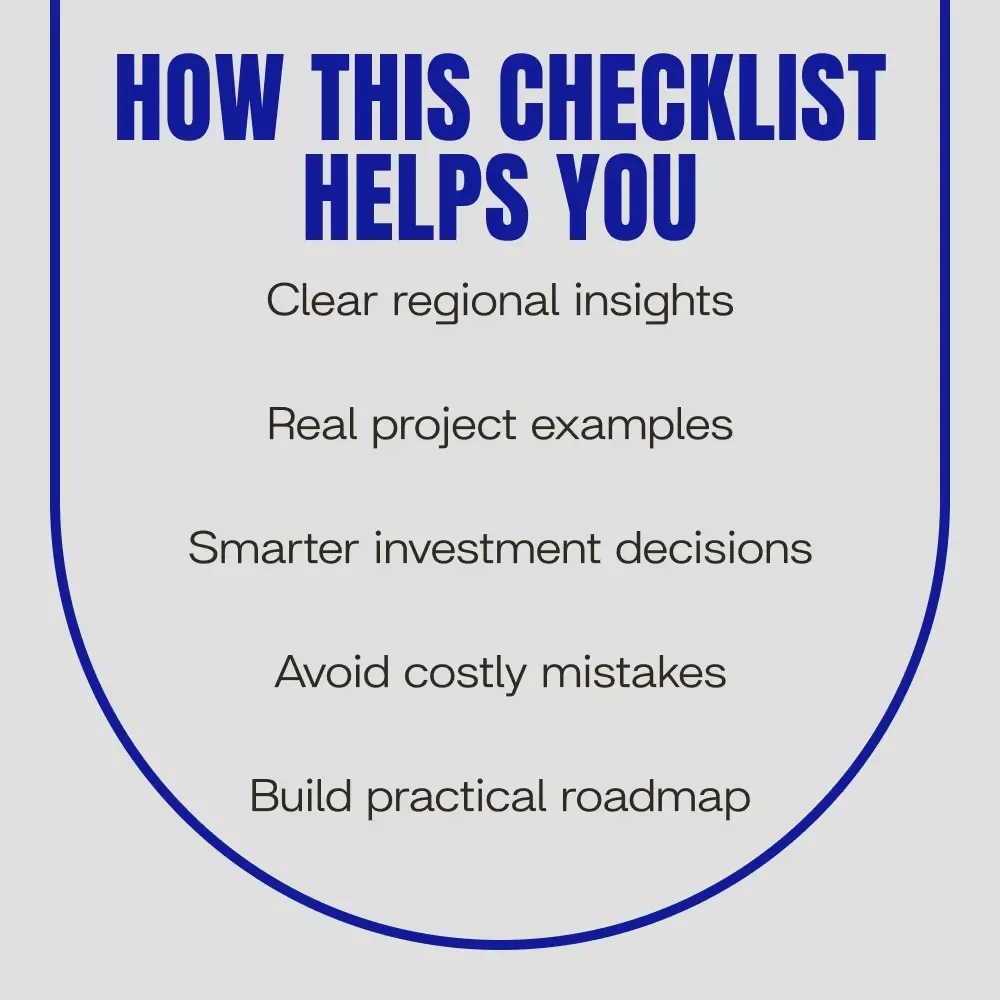 The Blockchain Breakthrough Checklist | Middle East Blockchain Initiatives Action Plan | Digital Download for UAE & Saudi Vision 2030 Opportunities