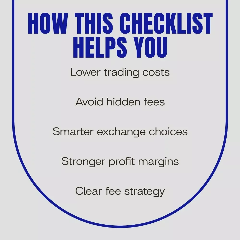 The Ultimate Fee-Hacker Checklist for Crypto Traders – Best crypto exchanges for low fees | Digital Download Crypto Trading Checklist