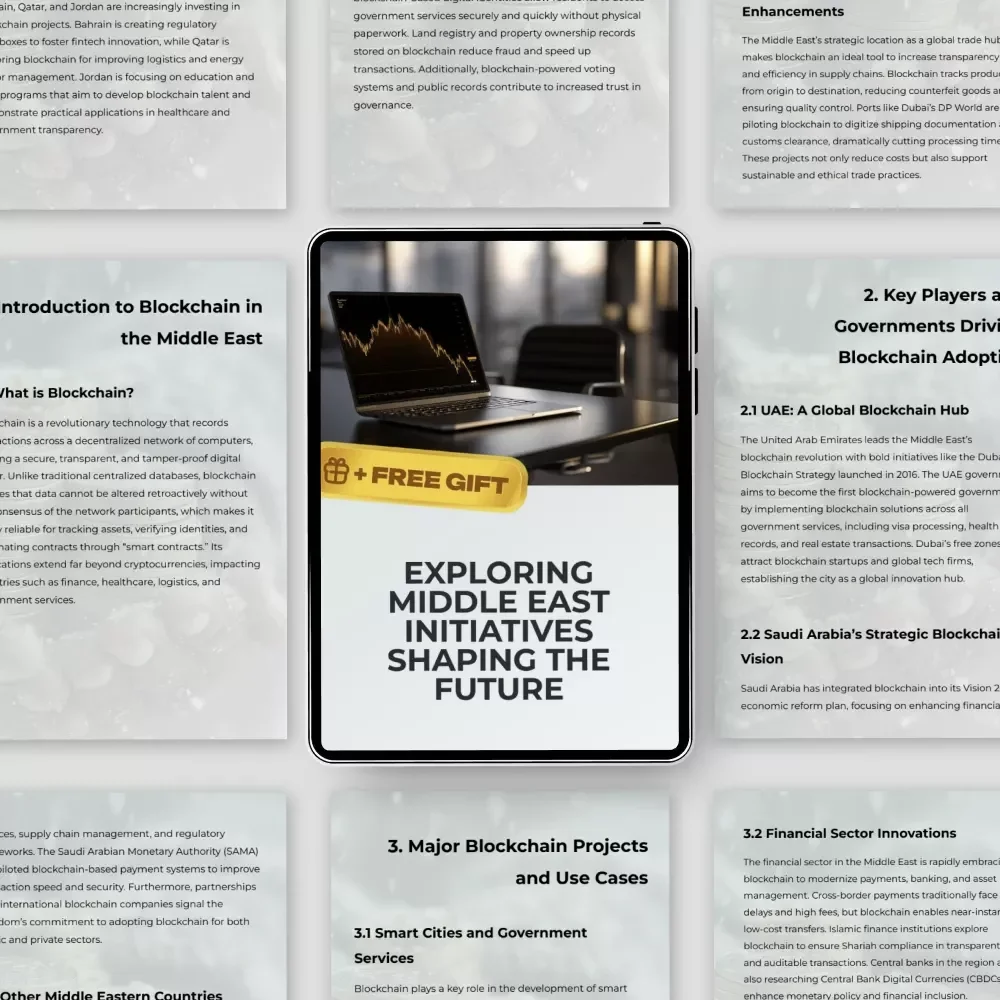 Exploring Middle East Initiatives Shaping the Future: In-Depth Guide to Middle East Blockchain Initiatives, Government Strategies & Emerging Opportunities eBook