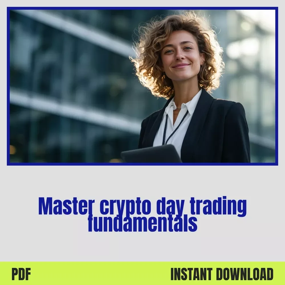 Your Ultimate Crypto Day Trading Action Checklist | Crypto Day Trading Strategies Printable Guide for Beginners & Active Traders | Digital Download Trading Plan Workbook