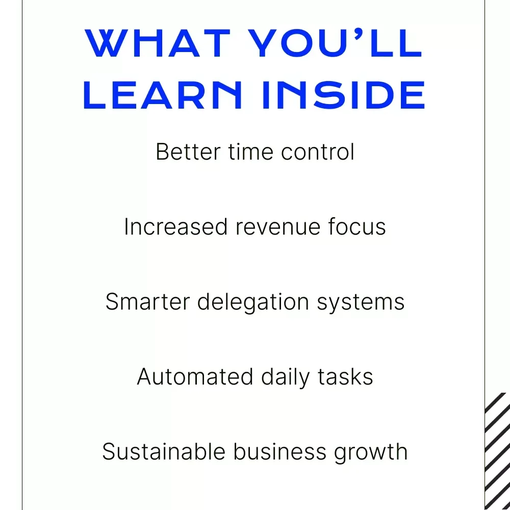 Win Back Your Time, Grow Your Wealth | Time-Saving Strategies Guide for High-Income Entrepreneurs | Productivity & Scaling Digital Download