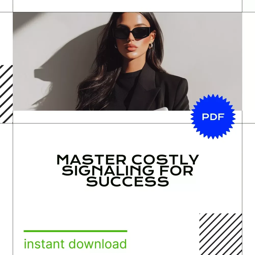 The Four Costly Signaling Mechanisms Guide: Luxury, Education, Social Media & AI Insights