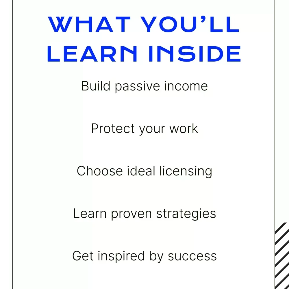 Creative Licensing Goldmine: Unlock Recurring Revenue by Licensing Your Creative Work