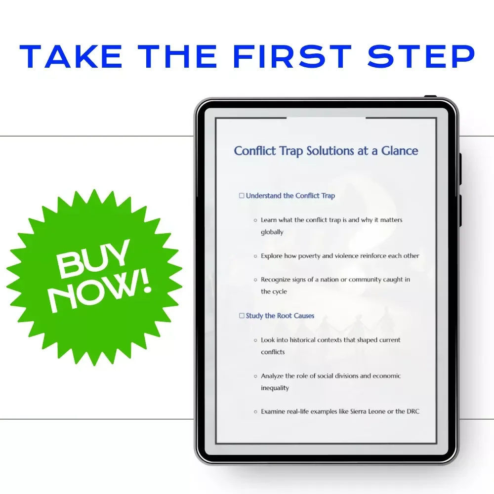 Conflict Trap Solutions at a Glance - Digital Download Checklist for Understanding Conflict Theory and Solutions
