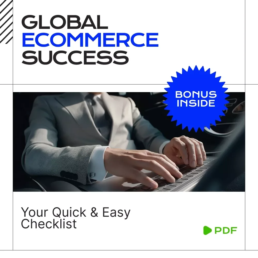 Your Quick & Easy Checklist for Global eCommerce Success – Cross-border eCommerce for automated income Digital Download Guide for Beginners & Online Entrepreneurs