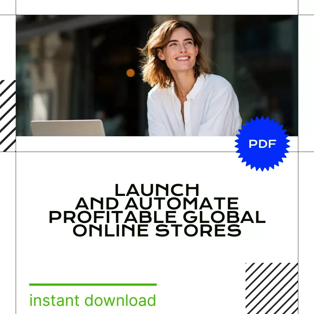 Your Quick & Easy Checklist for Global eCommerce Success – Cross-border eCommerce for automated income Digital Download Guide for Beginners & Online Entrepreneurs